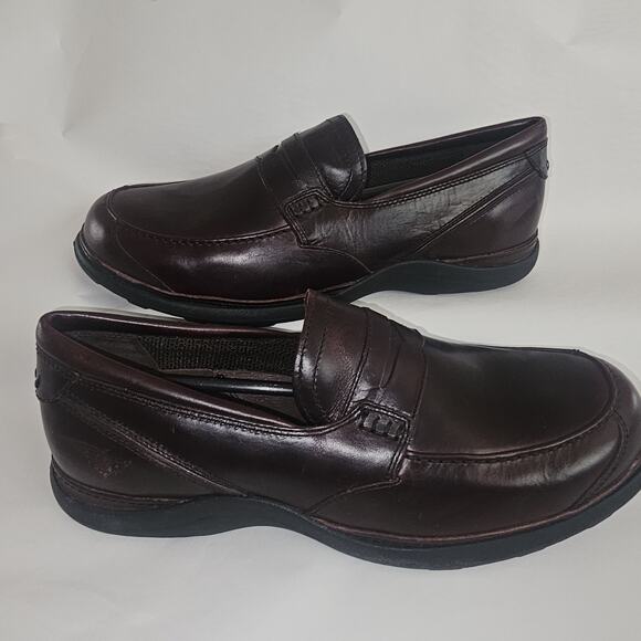 Red Wing Penny Loafers Mens Size 11.5D Burgundy Leather Dress Casual Shoes . - Picture 1 of 10